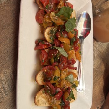 Paesanos - Bruschetta- the best bruschetta I've had. Taste fresh to the order - Italian Near Me - Elk Grove, California