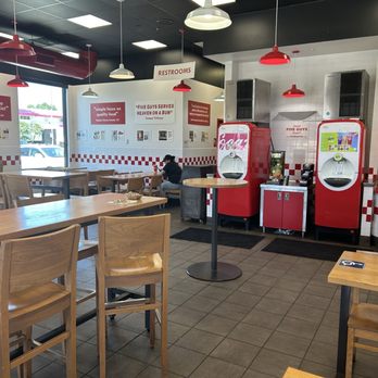 Five Guys - Inside - Burgers Near Me - Northridge, California Five Guys - Inside - Burgers Near Me - Northridge, California