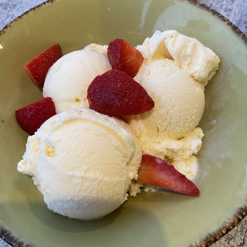 Vanilla bean gelato Vanilla bean gelato