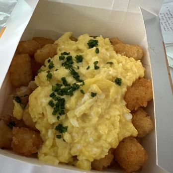 Egg Tuck - FLUFFY EGG TOTS - Breakfast & Brunch Near Me - Chicago, Illinois Egg Tuck - FLUFFY EGG TOTS - Breakfast & Brunch Near Me - Chicago, Illinois