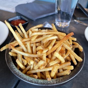 NEP Cafe - Skinny Fries $5 : hit the spot! Crispy with a slight fluff in the center. Worth and shareable - Breakfast & Brunch Near Me - Irvine, California
