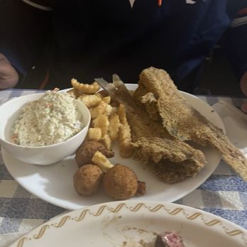 The Chatterbox Restaurant - Whole catfish plate with slaw and fries - Southern Near Me - Byhalia, Mississippi The Chatterbox Restaurant - Whole catfish plate with slaw and fries - Southern Near Me - Byhalia, Mississippi