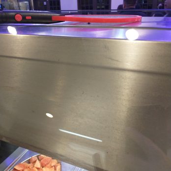 Gold Hibachi Buffet - A handheld fly swatter is placed over the salad bar. - Buffets Near Me - Alhambra, California Gold Hibachi Buffet - A handheld fly swatter is placed over the salad bar. - Buffets Near Me - Alhambra, California