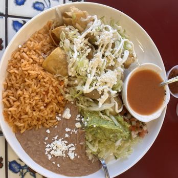Tacos Revolution - Flautas with beans and rice - Tacos Near Me - Colorado Springs, Colorado Tacos Revolution - Flautas with beans and rice - Tacos Near Me - Colorado Springs, Colorado
