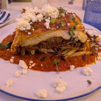 Yamas Greek Kitchen + Bar - Pastitsio was excellent and easily shareable. - Greek Near Me - Austin, Texas