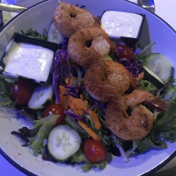 Delaney House - House salad with shrimp - American Near Me - Holyoke, Massachusetts Delaney House - House salad with shrimp - American Near Me - Holyoke, Massachusetts