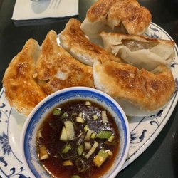 Happy Garden Chinese Restaurant - Pot stickers, larger than you get at most places