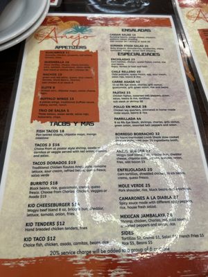 Menu photo 4 Añejo Cantina & Kitchen San Jose, CA