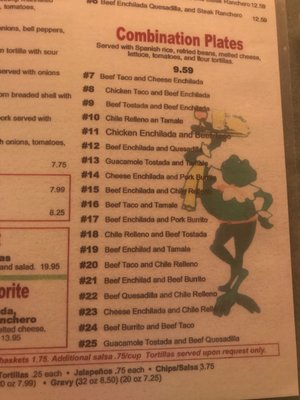 Menu photo 5 El Senor Frog's Stockton, CA