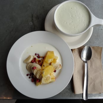 Rifrullo - soy matcha latte and homemade yogurt bowl - Cafes Near Me - Brookline, Massachusetts Rifrullo - soy matcha latte and homemade yogurt bowl - Cafes Near Me - Brookline, Massachusetts