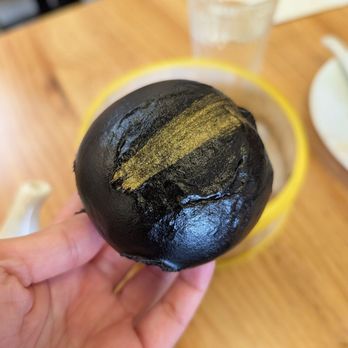 Pang - black sesame lava bun ($7 for 3) - Chinese Near Me - San Francisco, California
