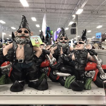 At Home - Gnomes for the bikers! - Home Decor Near Me - Pharr, Texas