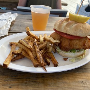 Pirates Pub & Grub - Grilled Grouper Sandwich - American Near Me - Madeira Beach, Florida Pirates Pub & Grub - Grilled Grouper Sandwich - American Near Me - Madeira Beach, Florida