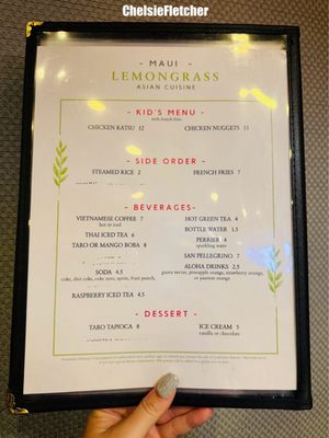 Menu photo 7 Maui Lemongrass Maui, HI Menu photo 7 Maui Lemongrass Maui, HI