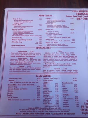 Menu photo 6 El Toro Bravo Truckee, CA Menu photo 6 El Toro Bravo Truckee, CA
