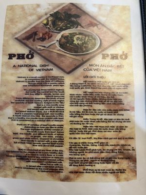 Menu photo 4 Pho #1 Albuquerque, NM