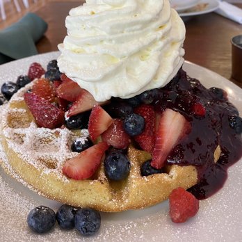 Knead - Berry Chantilly Belgian waffles - Donuts Near Me - Albuquerque, New Mexico