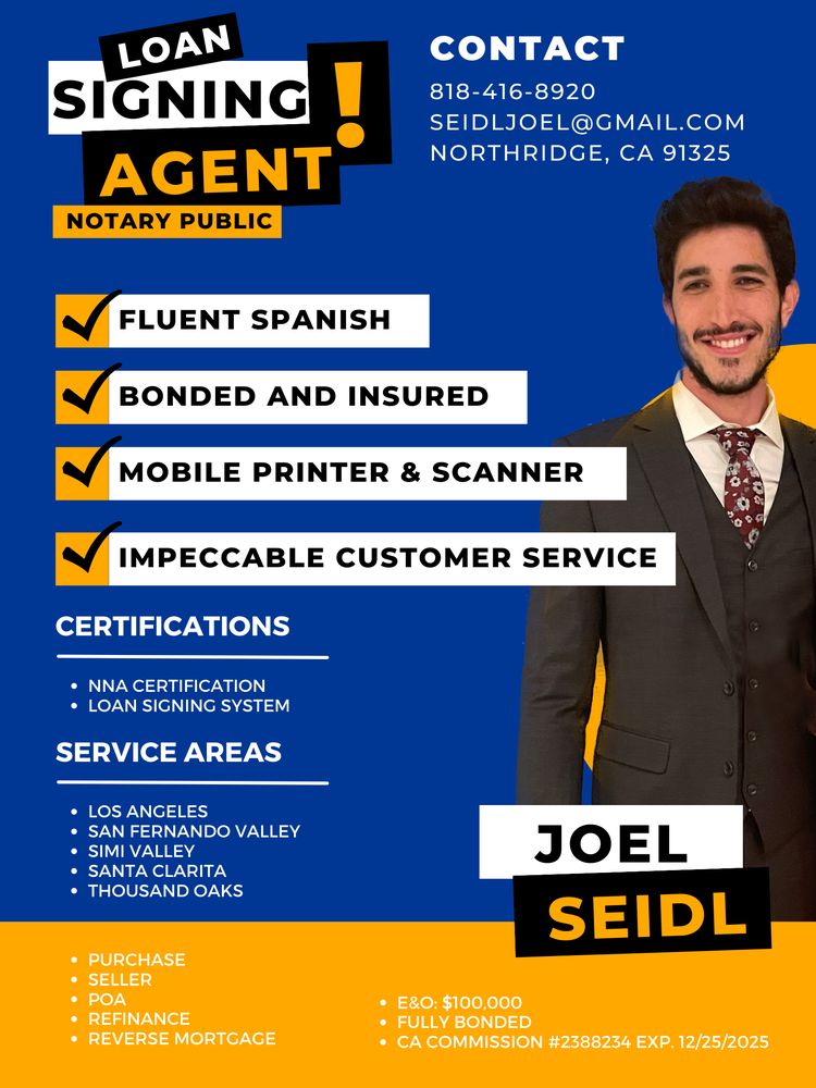 SMS NOTARY PUBLIC San Fernando Valley, California Notaries Phone