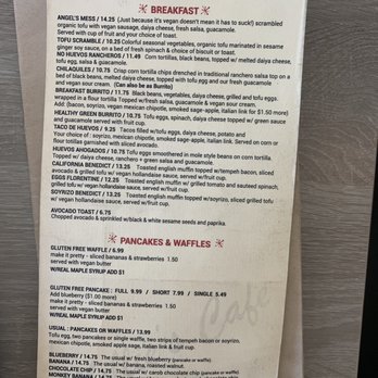Millie's Cafe - Pasadena - Great vegan and Gluten free menu!! Here's a sample - Breakfast & Brunch Near Me - Pasadena, California