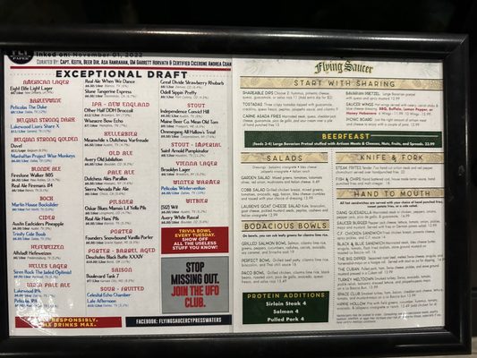 Menu photo 4 Flying Saucer Draught Emporium Dallas, TX Menu photo 4 Flying Saucer Draught Emporium Dallas, TX