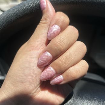 Mogn Nails - Most recent that Ken did after buzzing off my skin (under my nail) and my cuticles - Nail Salons Near Me - La Mirada, California