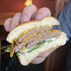 McMenamins on Monroe - Happy Hour Cheeseburger