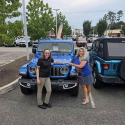 Southern Chrysler Dodge Jeep Ram - Now a Hydro Blue Jeep owner! The team at Southern Jeep in Western Branch was amazing--Kerri, Nate, Bre, and Josh took excellent care of us!