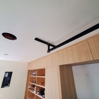 Royal Coatings - Thunder Mounts Solution mounted under the ceiling. Malibu, Ca. - Powder Coating Near Me - Simi Valley, California