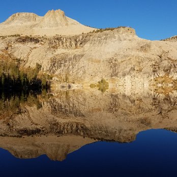 May Lake - May Lake - Mirror photo - Hiking Near Me - Yosemite National Park, California