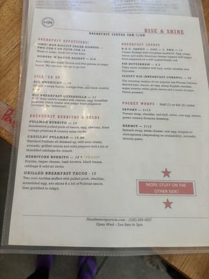 Menu photo 1 Headwaters Bistro & Deli Portola, CA Menu photo 1 Headwaters Bistro & Deli Portola, CA