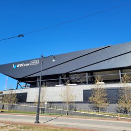Exterior of the stadium