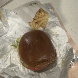 The Royale and Crispy Fries The Royale and Crispy Fries