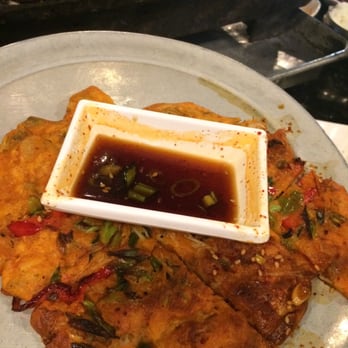 Gogi Time - Kimchi pancake (I think we had 5 orders) - Korean Near Me - Oakland, California Gogi Time - Kimchi pancake (I think we had 5 orders) - Korean Near Me - Oakland, California