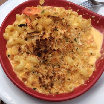 Barking Crab - I had the lobster mac and cheese... topped with a ritz cracker bake I was disappointed for $25; a liquid/creamy cheese base. - Seafood Near Me - Boston, Massachusetts Barking Crab - I had the lobster mac and cheese... topped with a ritz cracker bake I was disappointed for $25; a liquid/creamy cheese base. - Seafood Near Me - Boston, Massachusetts