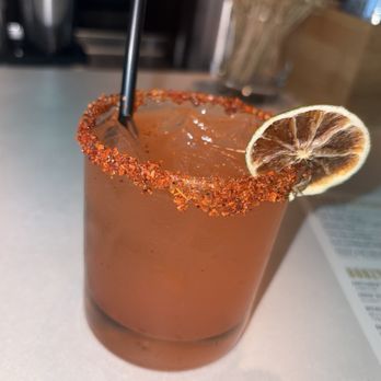 Dish Society - Spicy Strawberry Margarita - Southern Near Me - Austin, Texas