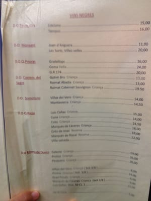 Menu photo 5 L'alguer L'ametlla De Mar, T