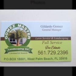 Gomez Master Landscaping