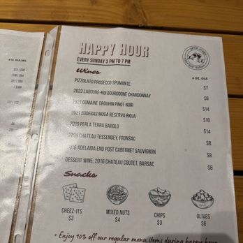 Shyr Wines - Menu as of May 2026 - Wine Tasting Room Near Me - Saratoga, California