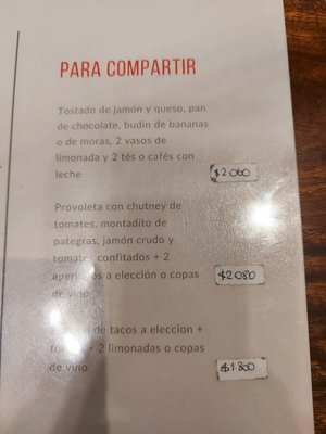 Menu photo 3 Atlantica libros y cafe Caballito, C