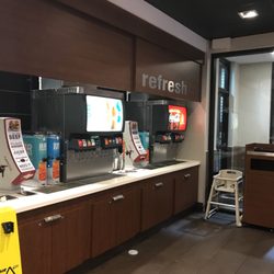 McDonald's - Drink fountain area