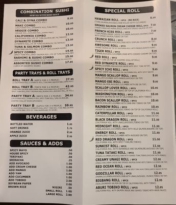 Menu photo 7 Sushi Musa Langley City, BC