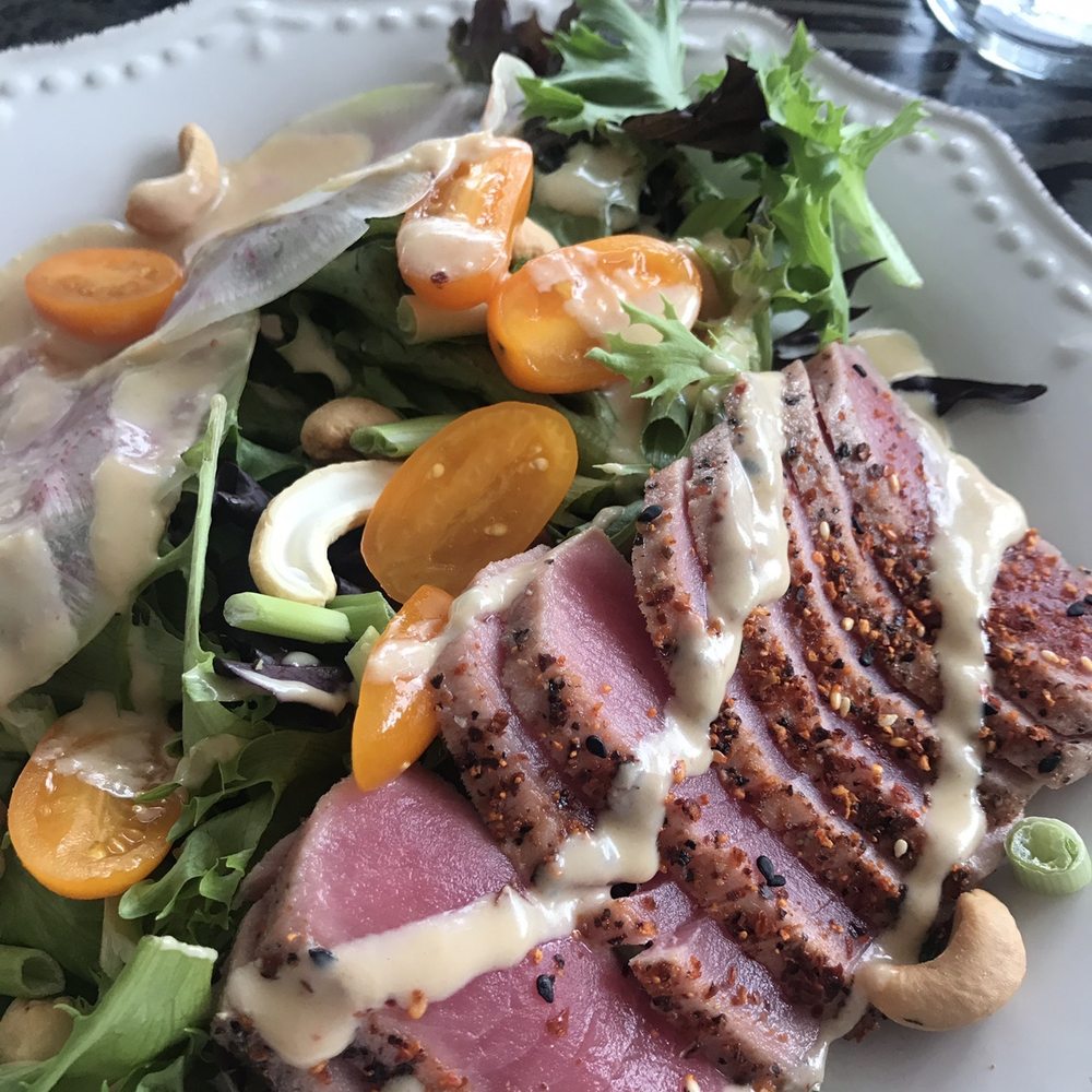 Milkstop Cafe - Ahi tuna salad sooooo good - Cocktail Bars Near Me - La Grange, Illinois