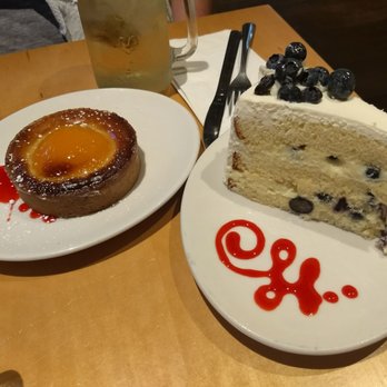 Mia's Bakery - Lemon blue berry cake And a peach topped pastry with a raspberry filling that tasted like the most amazing linzer tart I've ever had. - Bakeries Near Me - Brooklyn, New York