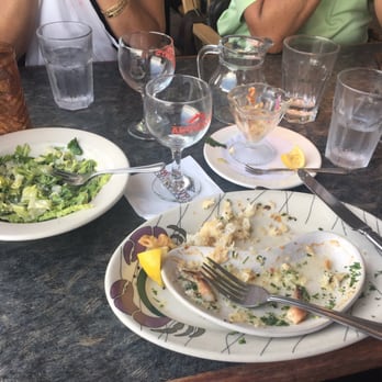 Anthony's - All of my course dishes still on the table. Terrible service!!! - Seafood Near Me - Tacoma, Washington
