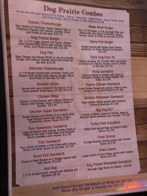 Menu photo 1 Dog Prairie Tavern O Fallon, MO Menu photo 1 Dog Prairie Tavern O Fallon, MO