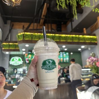 Phuc Long - Taro Milk tea - Coffee & Tea Near Me - San Jose, California