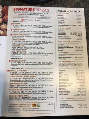 Menu photo 1 Pizza Hut Afton, WY