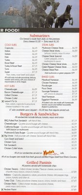 Menu photo 4 Vinnie's on 11 Chambersburg, PA