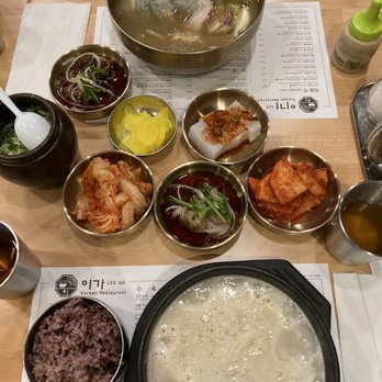 LEE GA - Ox tail soup and naengmyun - Korean Near Me - Los Angeles, California LEE GA - Ox tail soup and naengmyun - Korean Near Me - Los Angeles, California