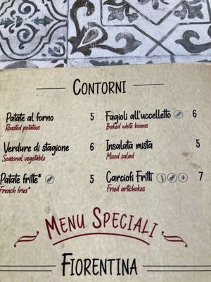 Menu photo 4 Trattoria da Garibardi Florence, FI Menu photo 4 Trattoria da Garibardi Florence, FI
